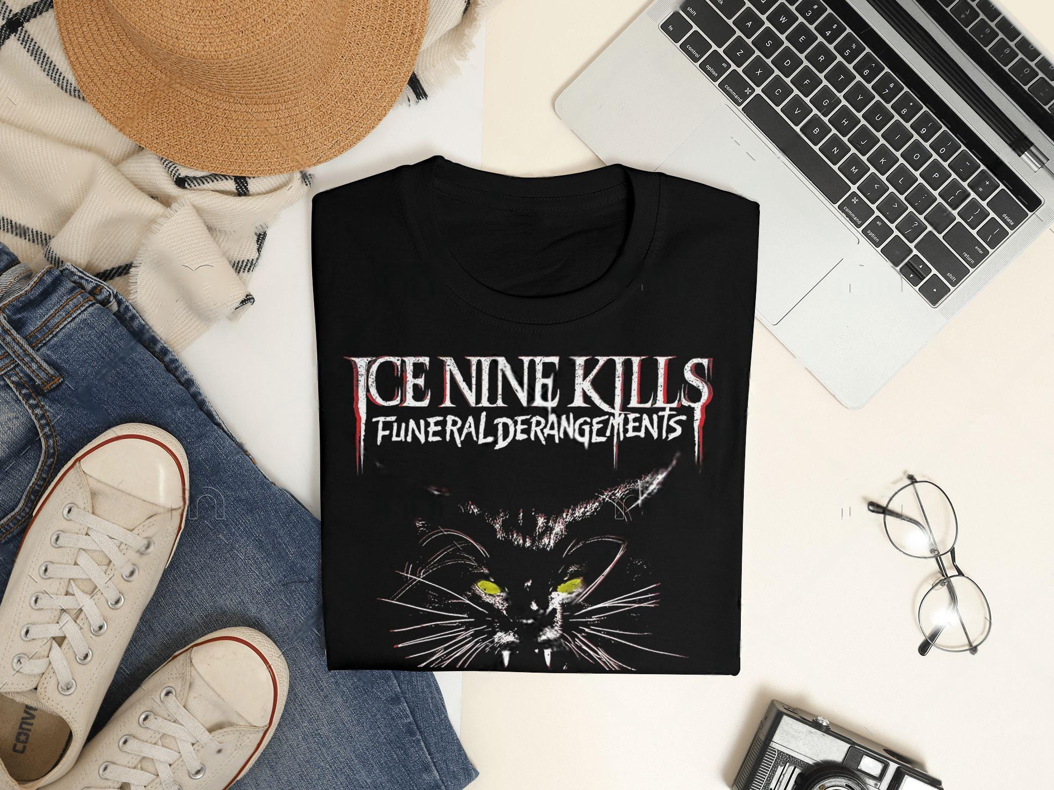 INK| Ice Nine Kills Baskılı Unisex T-Shirt