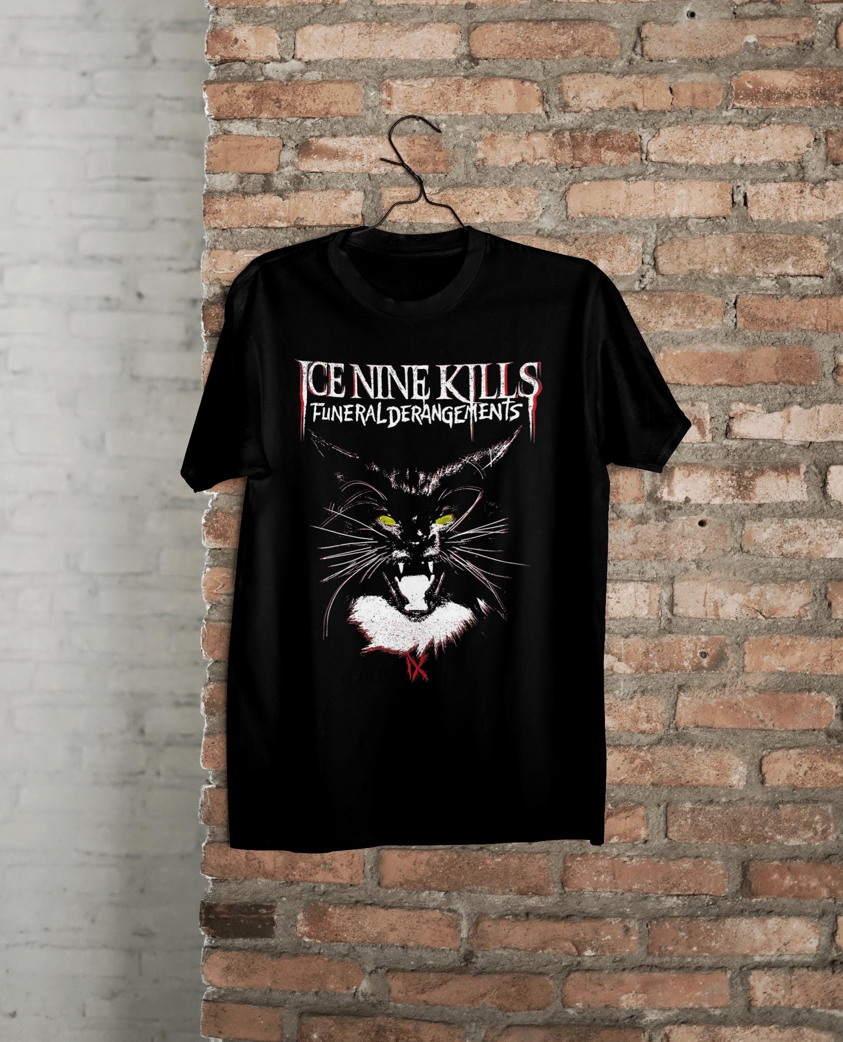 INK| Ice Nine Kills Baskılı Unisex T-Shirt